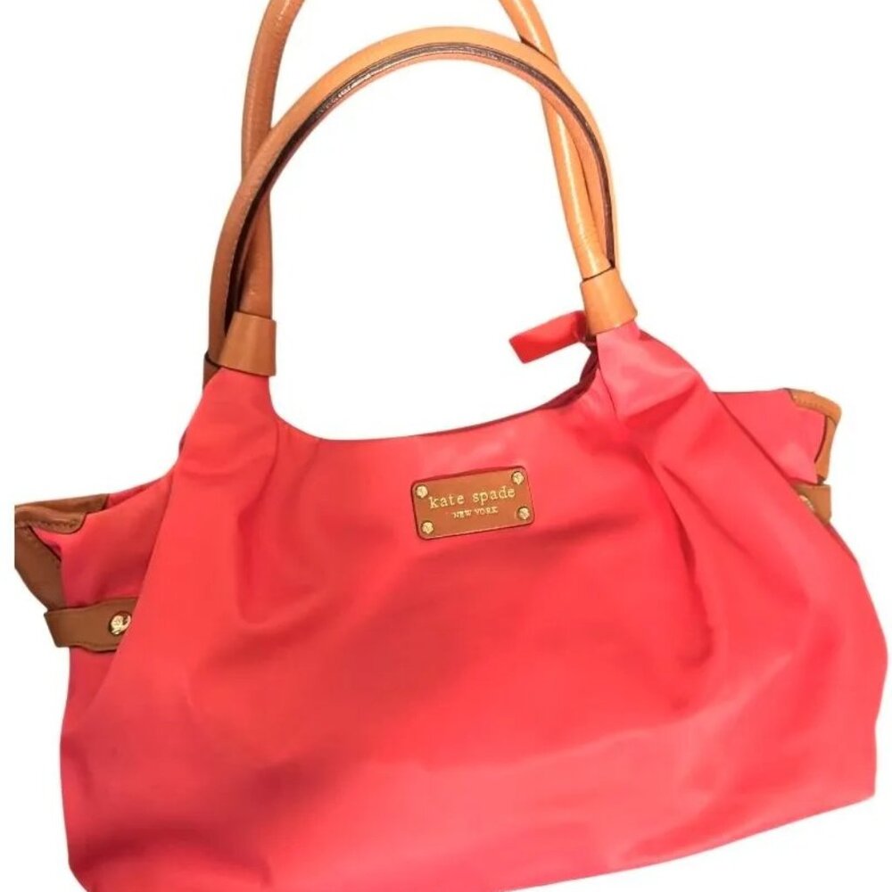 Kate Spade Coral Shoulder Bag (Gently Used)
